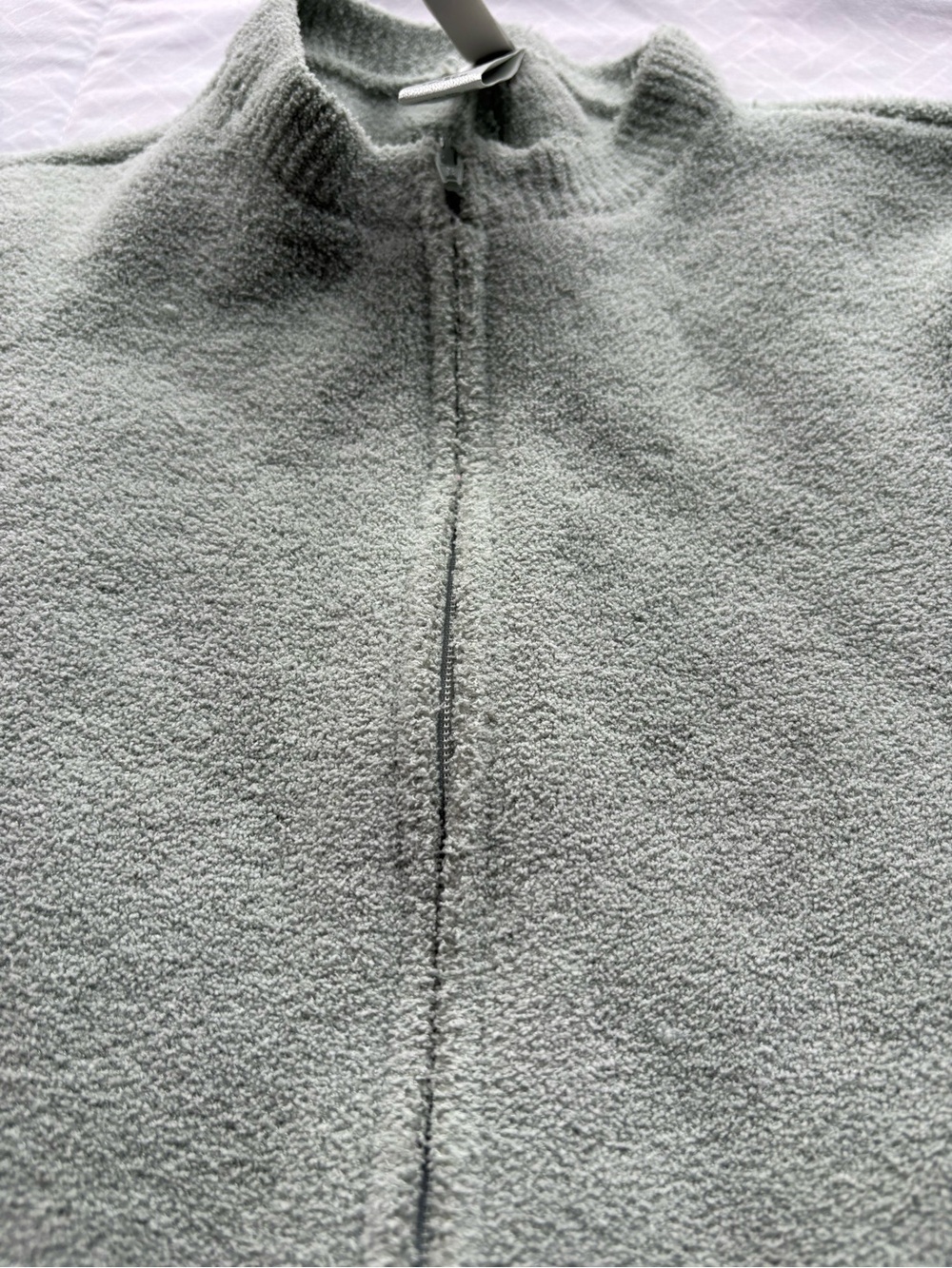 Skims Mint Knit Romper Zip-Front - Picture 5 of 9